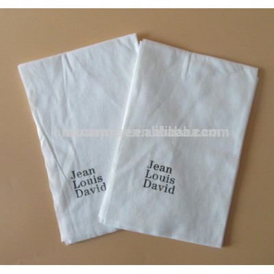 2018 hot sale salon wipes disposable barbershop salon towels/Hair dry wipes printed logo/Spunlace nonwoven